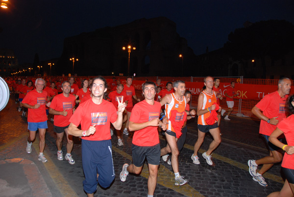 Mario Di Pilla e Giuseppe Ardizzone due Orange nel fiume rosso. (foto di Patrizia De Castro)