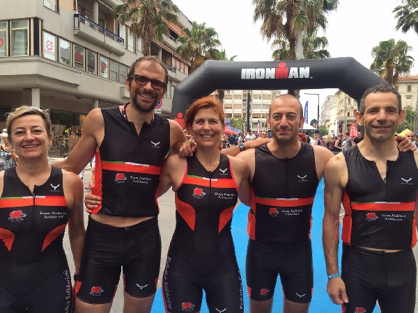 Giulio (con gli occhiali) capitano dei nostri a Pescara!
