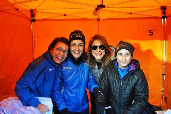 Le nostre Ladies Orange Lucia, Laura, Carla e Fabiola