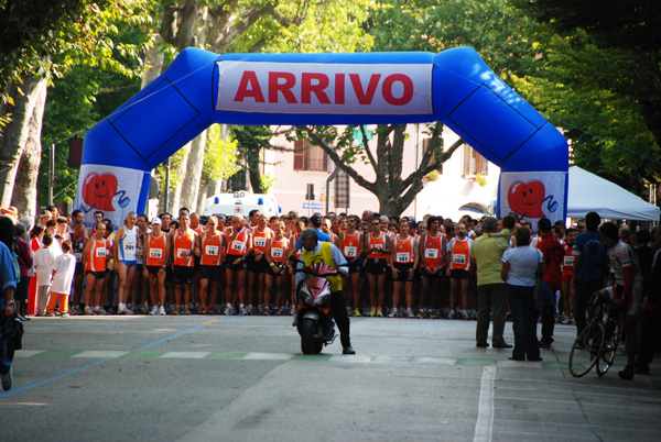 Il via della Gara di Solidarietà Tagliacozzo 2009 (foto di Patrizia De Castro)