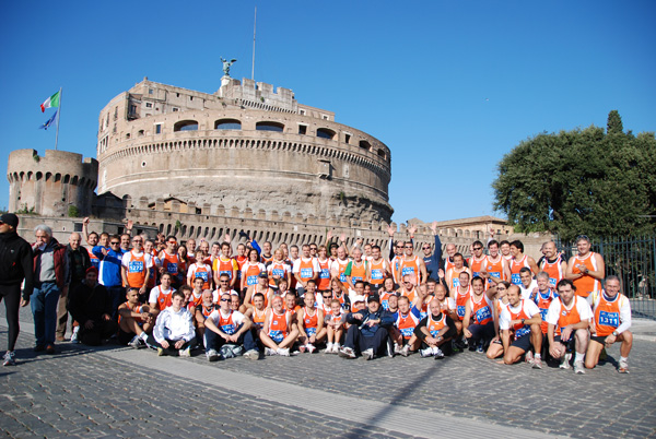 I nostri atleti partecipanti alla Corsa dei Santi (foto di Patrizia De Castro)