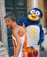 Paolo Giambartolomei e la mascotte