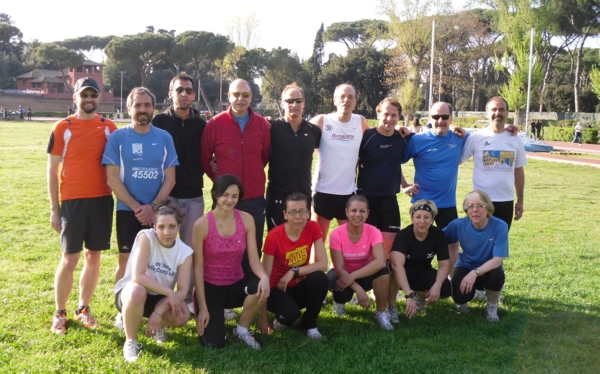 Alcuni degli orange partecipanti alla scuola