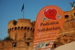 il gazebo all'ombra di Castel Sant'Angelo