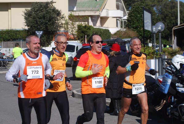 Un super arrivo di gruppo con Gaetano Piccolomini, Agostino Raso, Antonio Proia e Marco Novelli