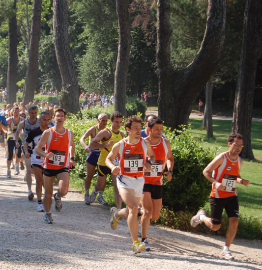 Fabrizio Marini, Ale Micarelli, Fabrizio Terrinoni e Manuel Pereira a Villa Ada. (foto di Roberto Coccia)