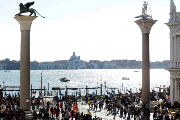 L'ingresso a Piazza San Marco