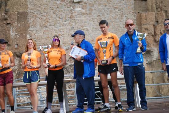 Alcuni dei vincitori del Trofeo della Podistica Solidariet�