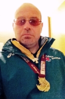 Giuseppe con la sua meritata medaglia
