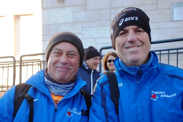 Domenico Nuzzi e Umberto Balzerani prima della partenza della gara