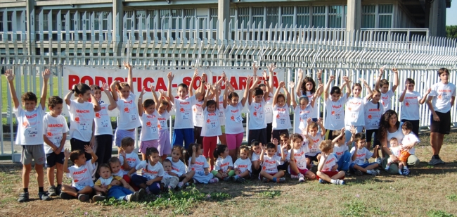 Gruppo di Arancini al loro primo Trofeo 2007 (foto di Giuseppe Coccia)