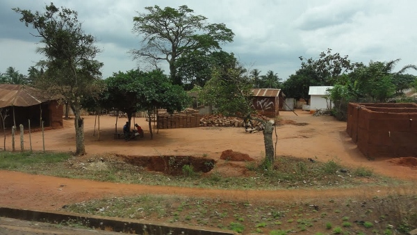 un villaggio in Togo