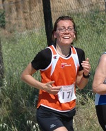 Lucia Perilli in azione a Villa Adriana