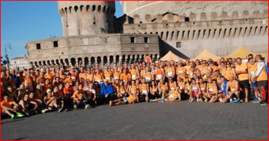 Gli Orange alla Corsa dei Santi