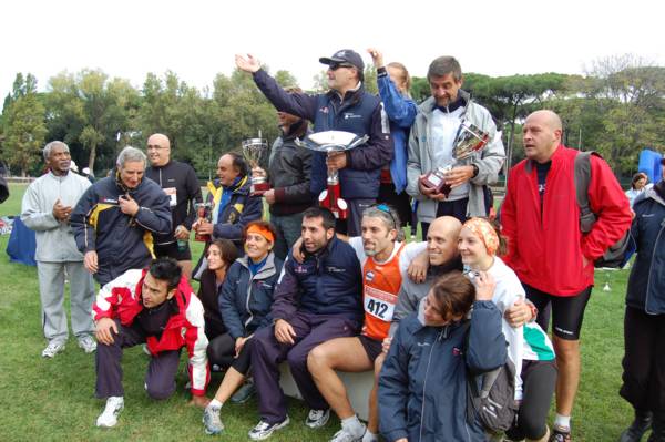 Alcuni dei podisti solidali (foto di Alessandro Terribili)