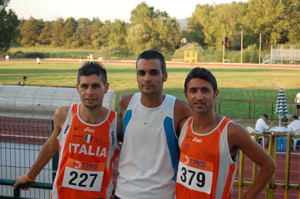 Fabio Ricci, Giorgio Meschini e Francesco De Luca, manca Fabio Micarelli