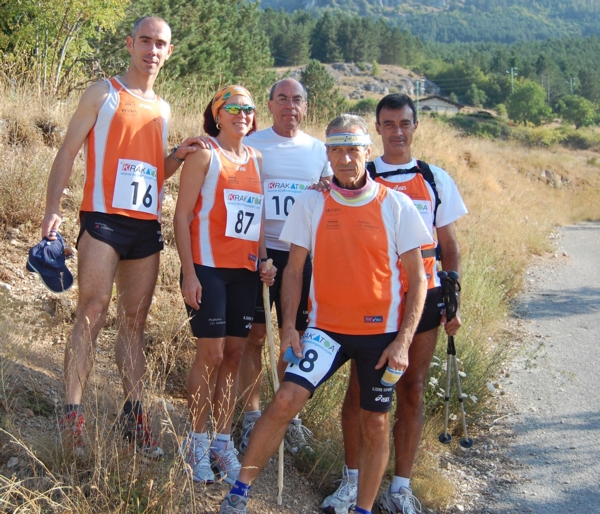 I 5 temerari, Costantino, Eleonora, Fiorenzo, Elio e Pietro (foto di Giuseppe Coccia)