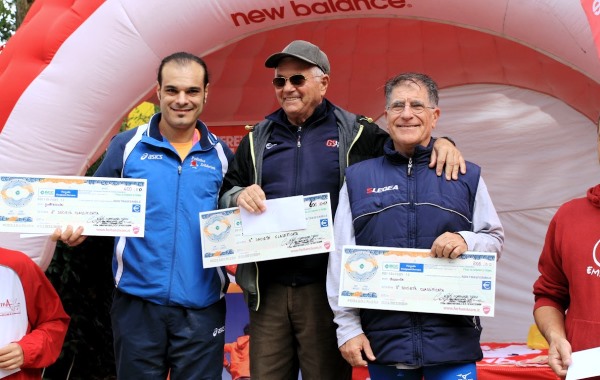 La Podistica Solidariet sul secondo gradino del podio della Mezza del lago di Vico