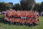 gli Orange arrivati primi alla Race For The Cure