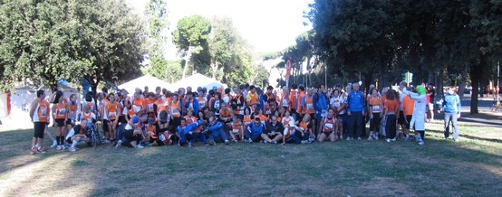 Gli orange alla Run for Food