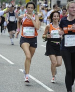 Edwige con Patrizia sulle strade di Londra