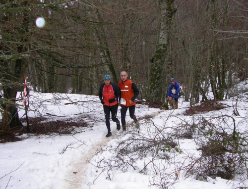 Rinaldo Ceccotti e Costantino Bernardini in piena azione!! (foto di Loretta Demofonti)