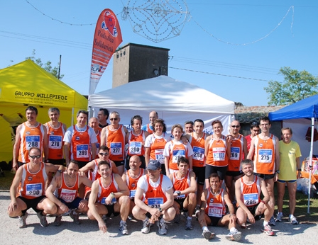 I nostri orange all'edizione 2009 del Castel di Guido Country Race