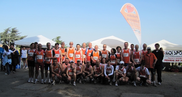 Alcuni dei nostri orange a Frascati - foto di Marcello Salvatori