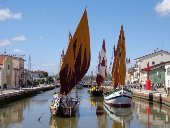 Il Porto Canale di Cesenatico, punto di partenza della Gara