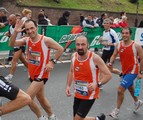 Alessandro Tavella, Alessio Gigli e Giovanni Altobelli. (foto di Roberto Coccia)