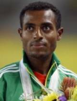 Kenenisa Bekele, plurimedagliato e detentore dei primati mondiali sui 5000 e 10000 metri.