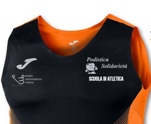 La nuova canotta della Scuola di Atletica