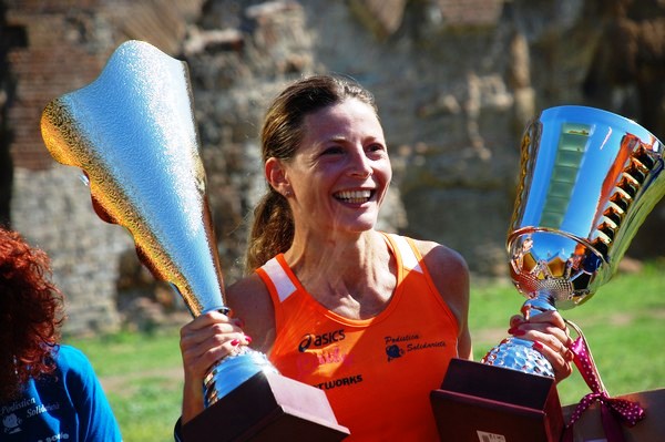 Marcella Cardarelli, vincitrice del Trofeo Podistica Solidarietà